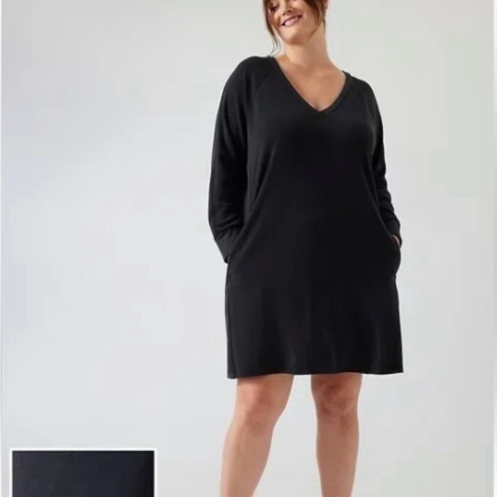 NWT - Athleta Seasoft Long Sleeve Dress